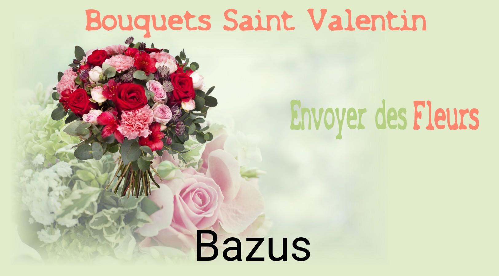 Roses de Saint-Valentin livrées à Bazus