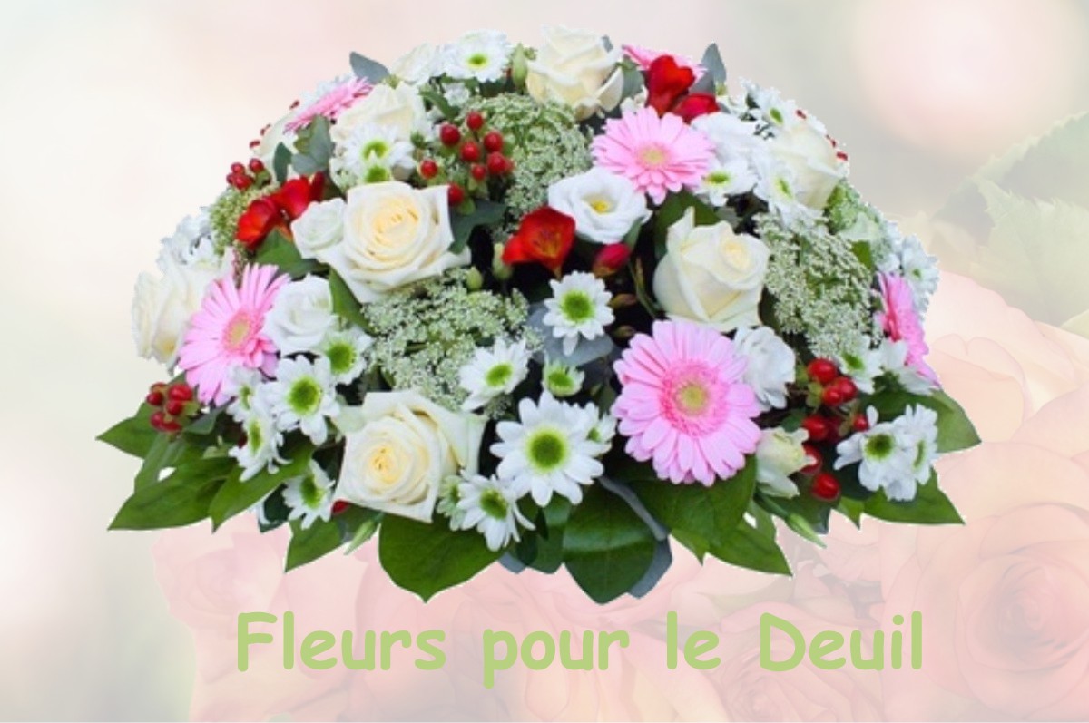 fleurs deuil BAZUS